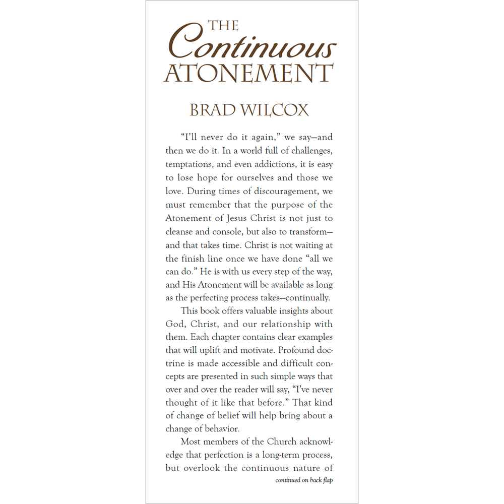 The Continuous Atonement, , large image number 1