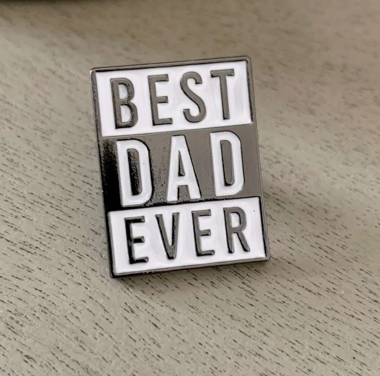 Best Dad Ever Pin, , large
