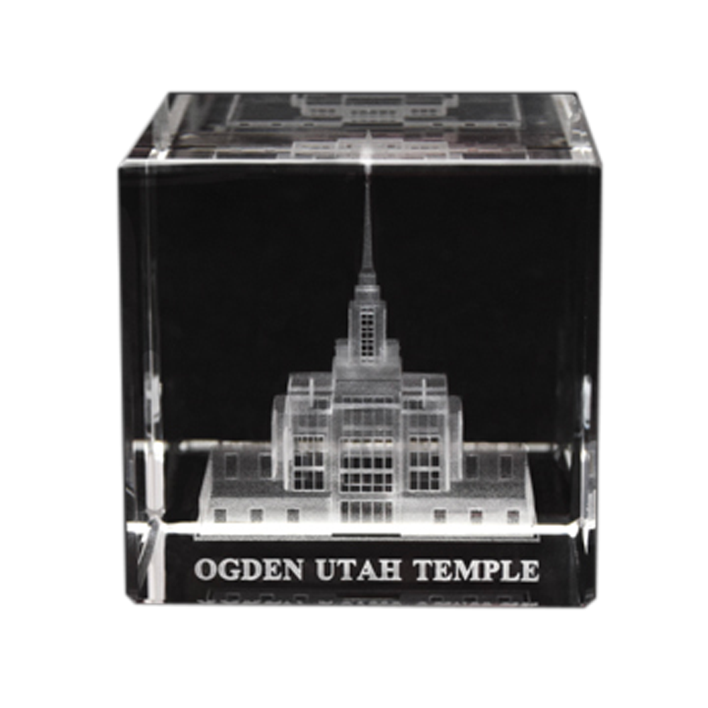 Crystal Cube Ogden Utah Temple