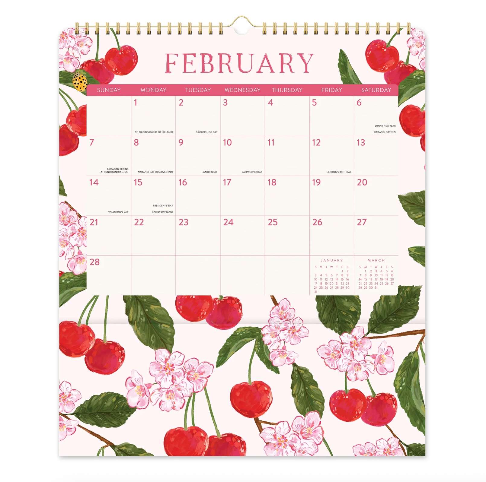 2027 Fruit and Flora Pockets Plus Wall Calendar, , large image number 2