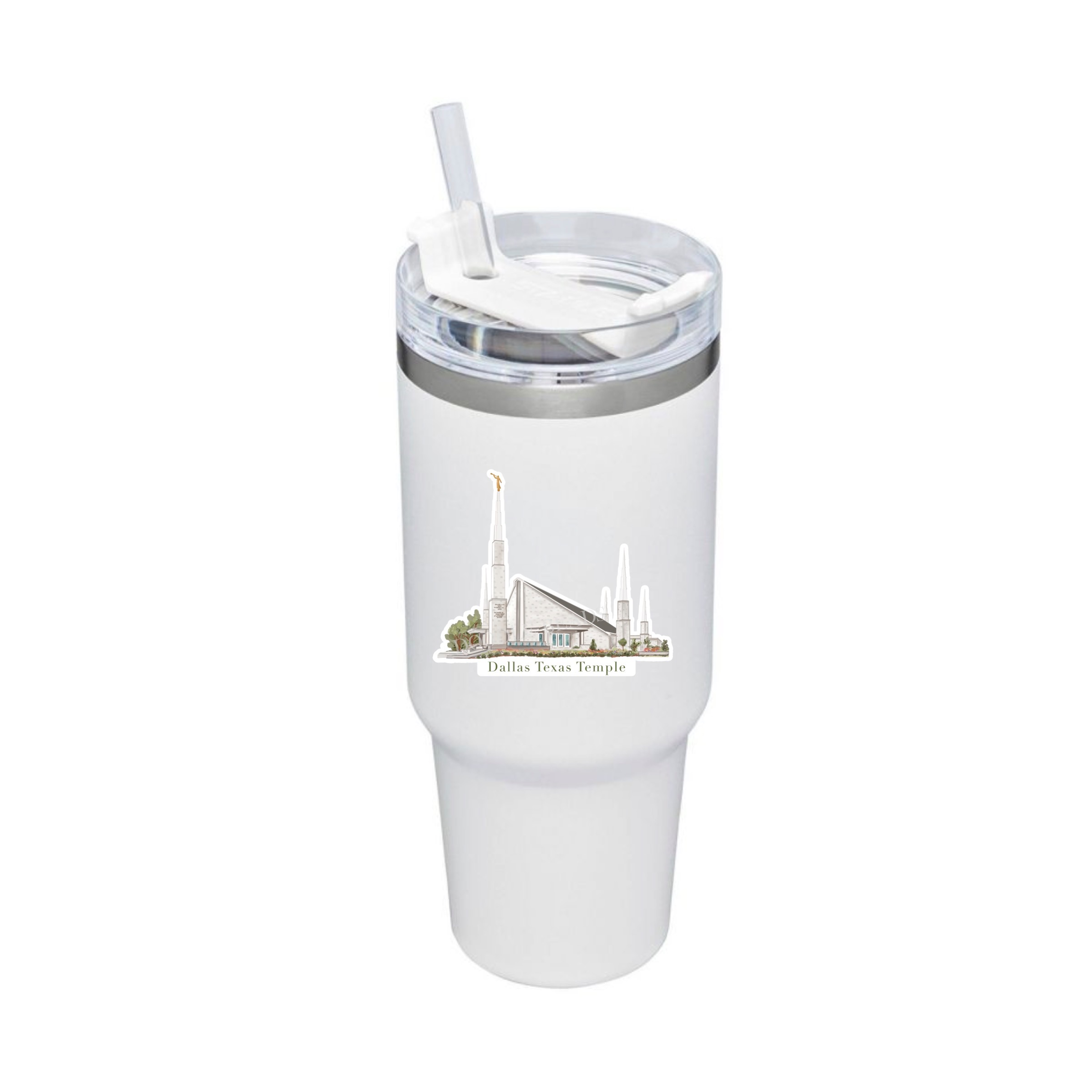 Dallas Texas Temple Sticker, , large image number 4