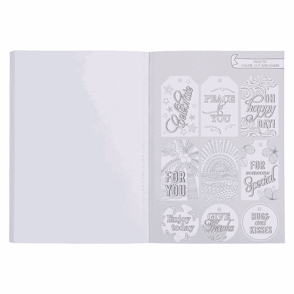 Footprints in the Sand Coloring Book, , large image number 6