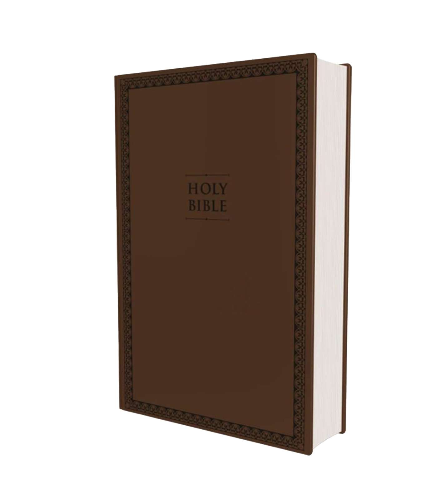 NIV, Value Thinline Bible, Faux Leather, Brown