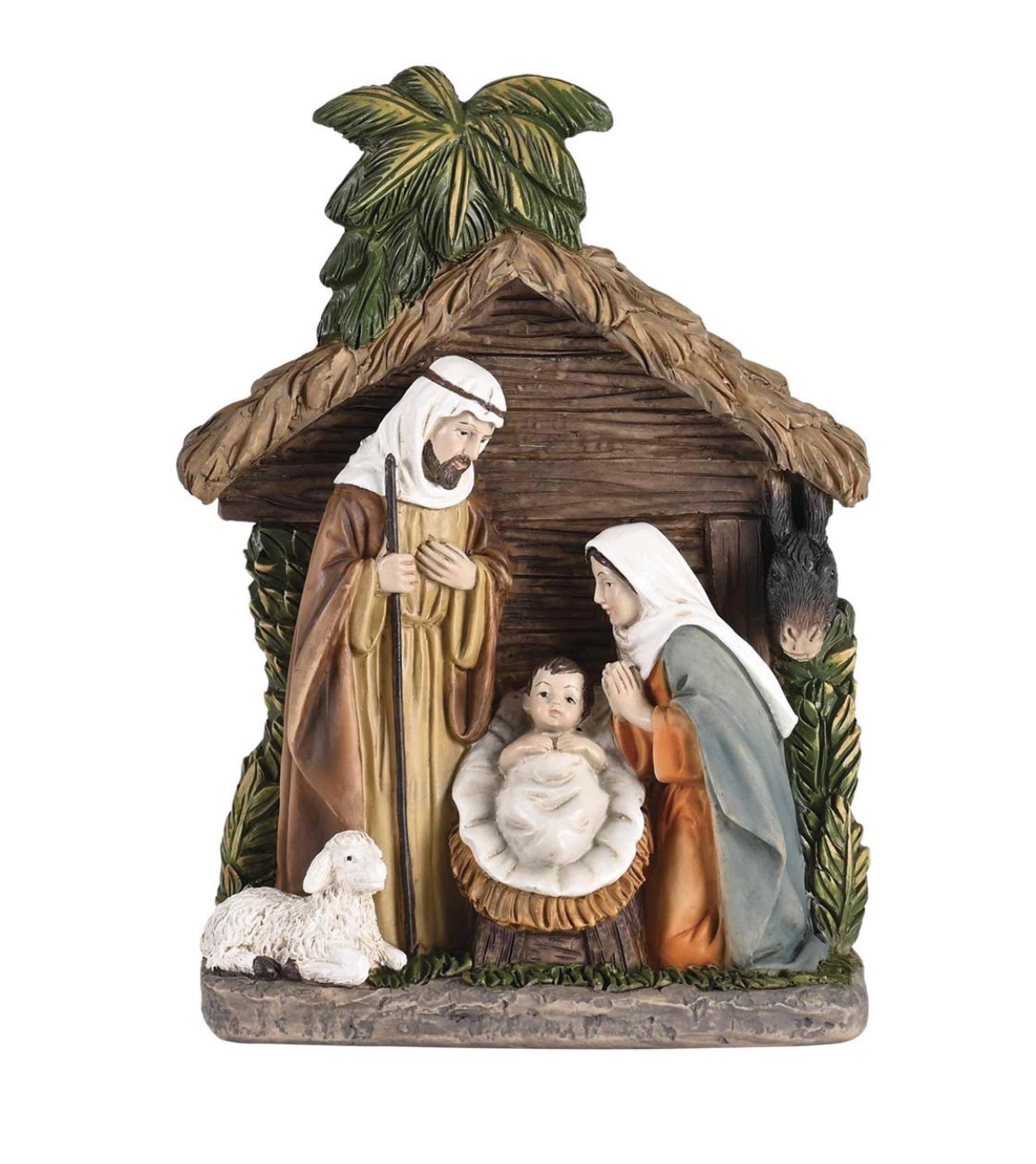 Holy Family with Lamb Nativity