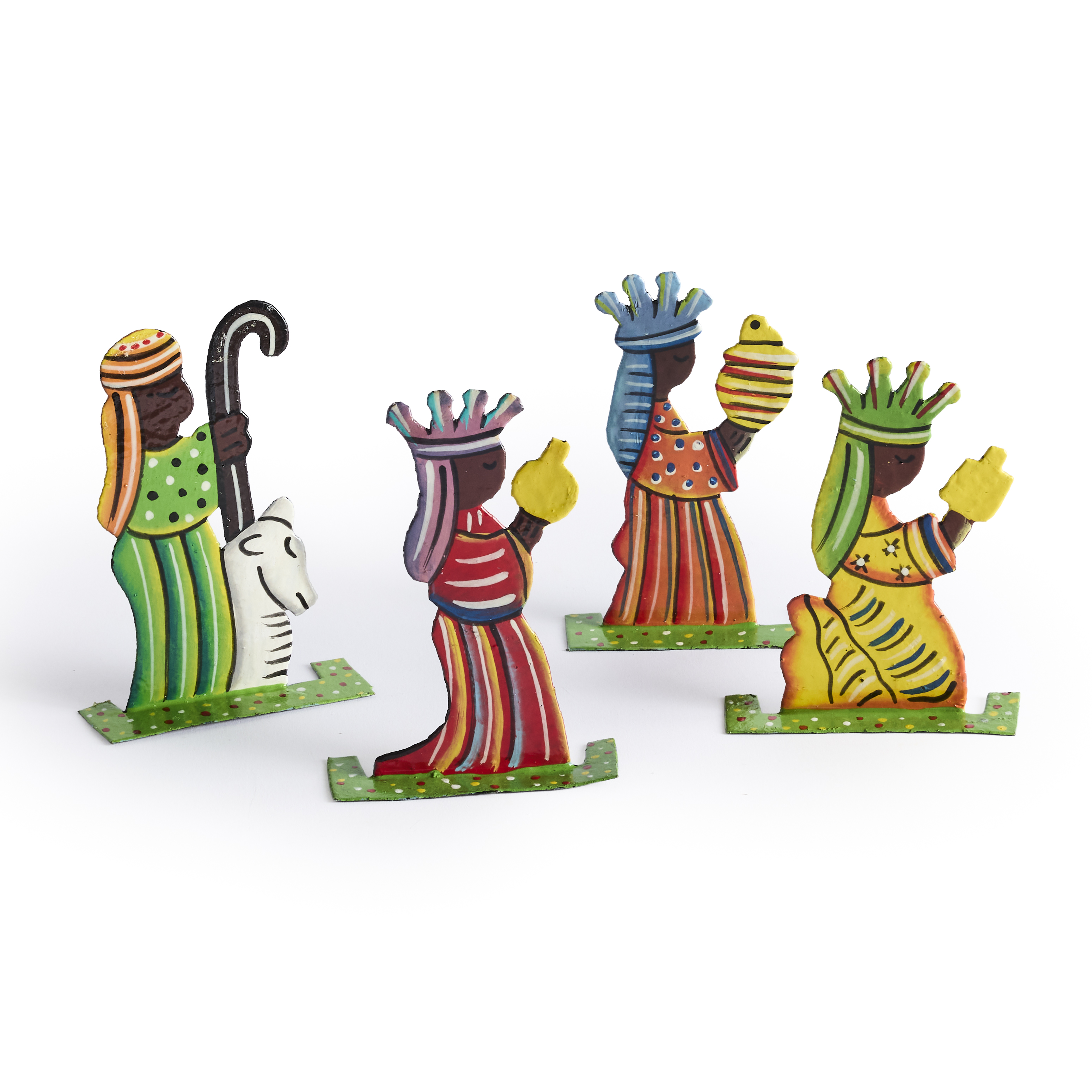 Haiti Metal Drum Nativity, , large image number 7