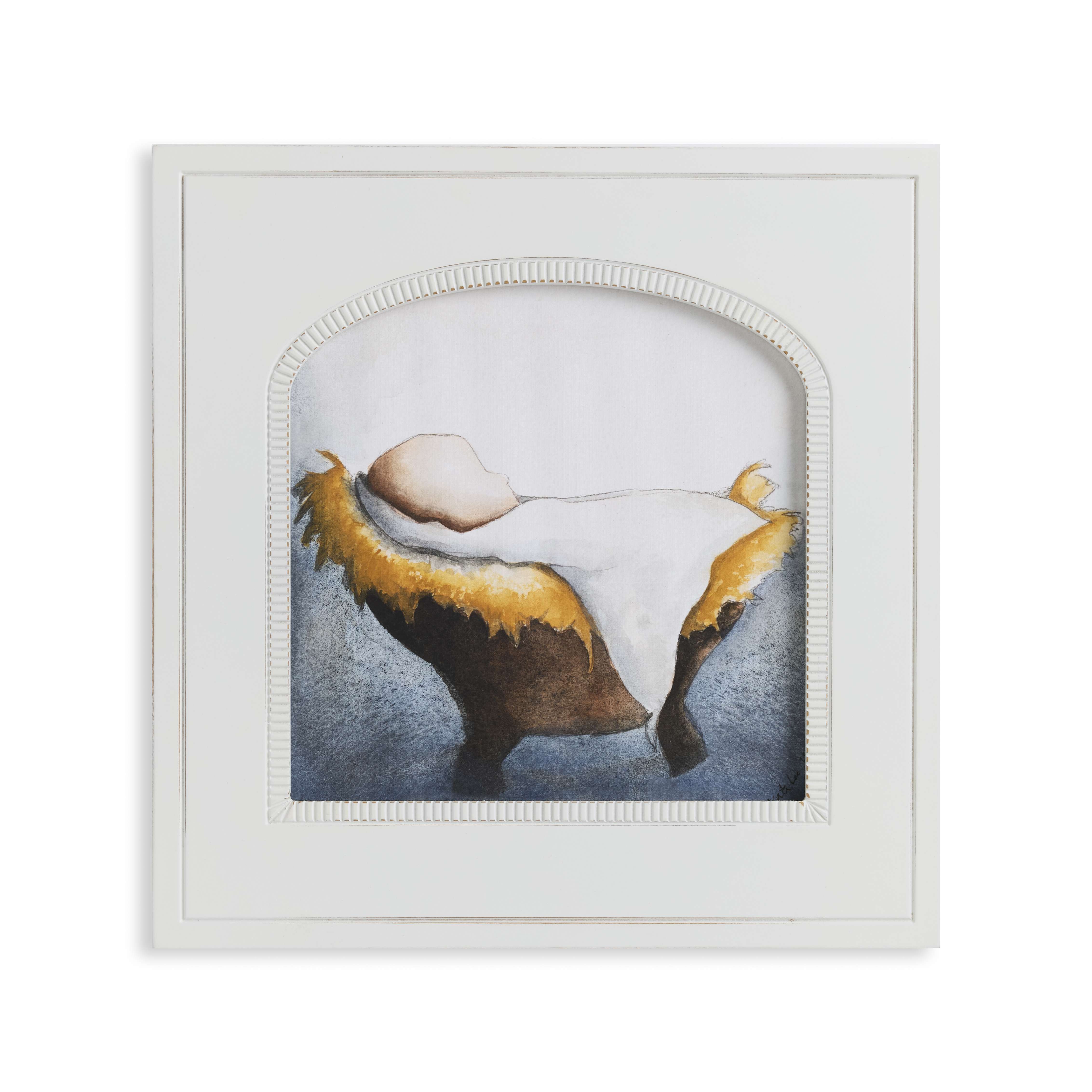 Hope Was Born (13x13 Framed Paper Print)
