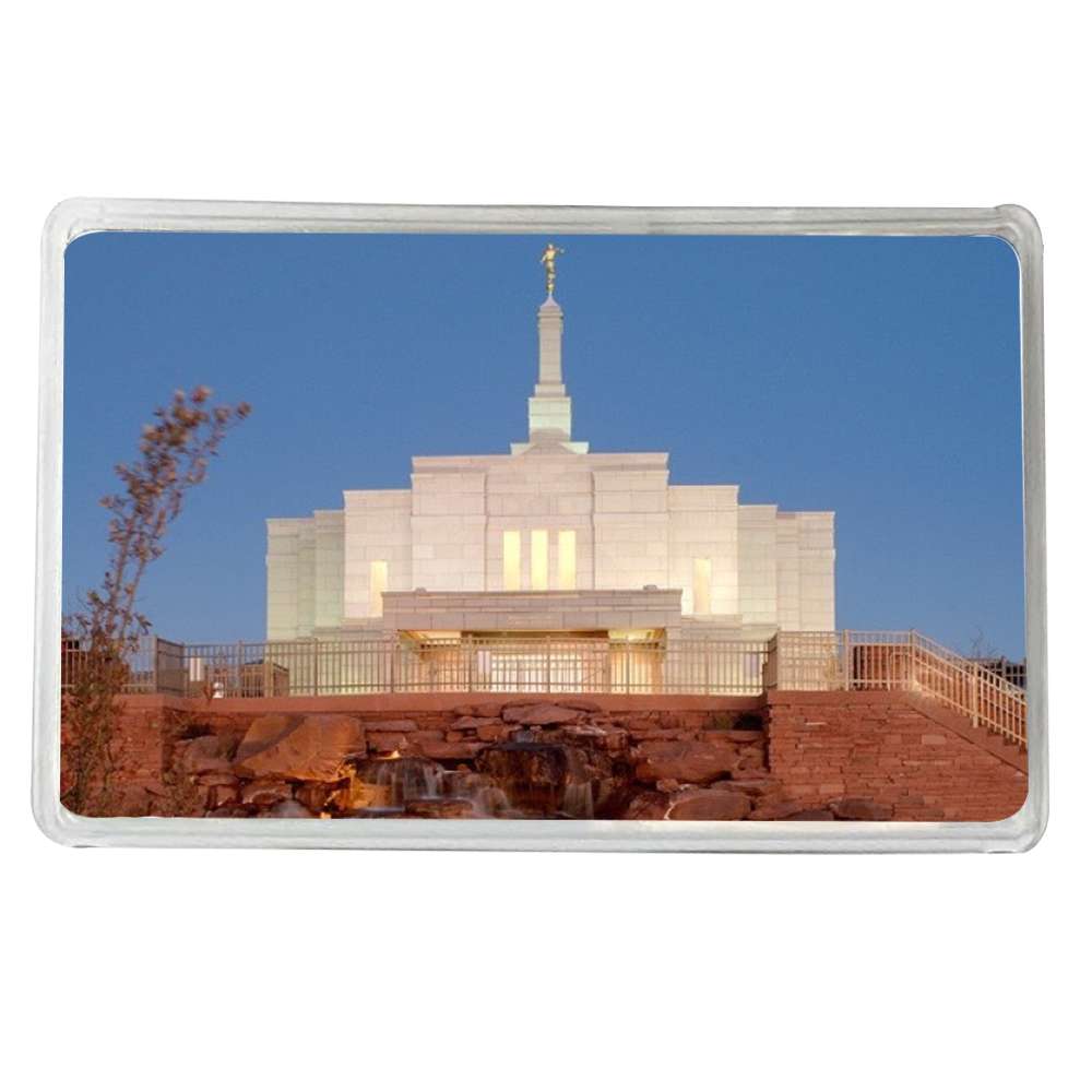 Snowflake Arizona Temple Recommend Holder, , large image number 0
