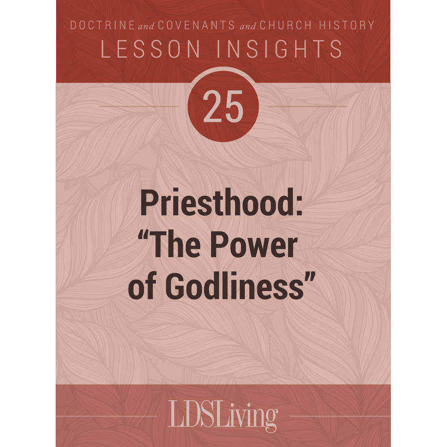 Lesson Insights Doctrine and Covenants and Church History #25, , large image number 0