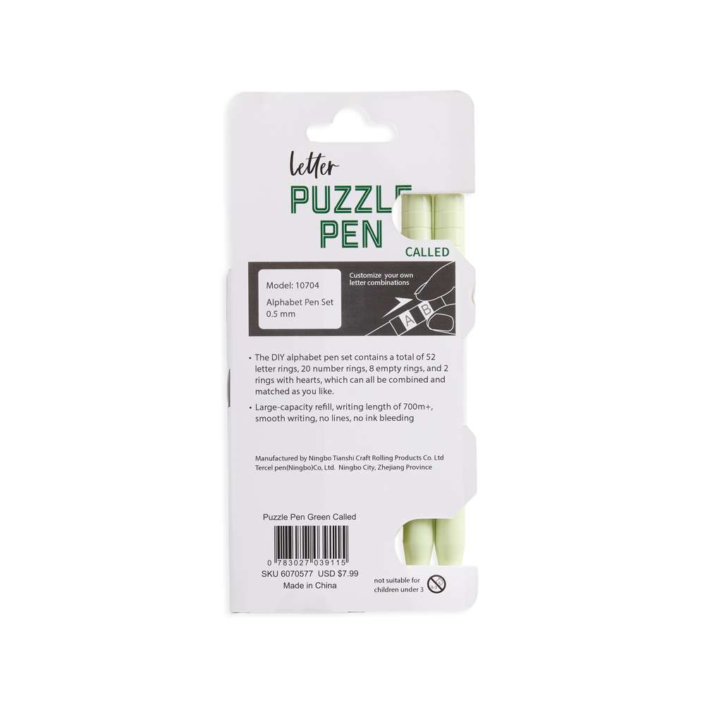 Called Letter Puzzle Pen, , large image number 3