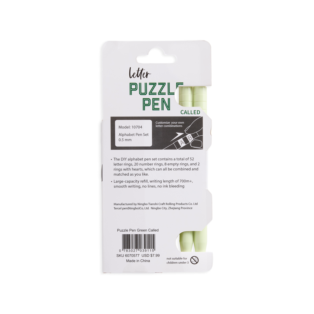 Called Letter Puzzle Pen, , large image number 3