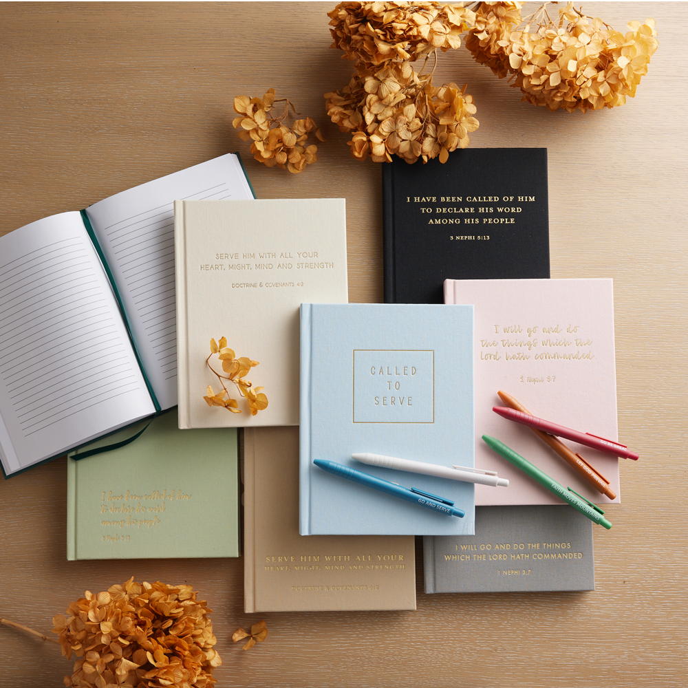 I Have Been Called Sage Green Linen Missionary Journal, , large image number 8