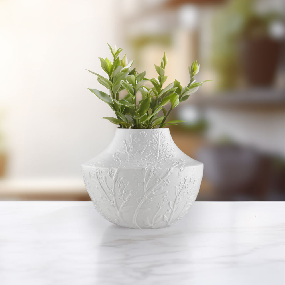 Forget Me Not Vase (Marble Finish), , large image number 3