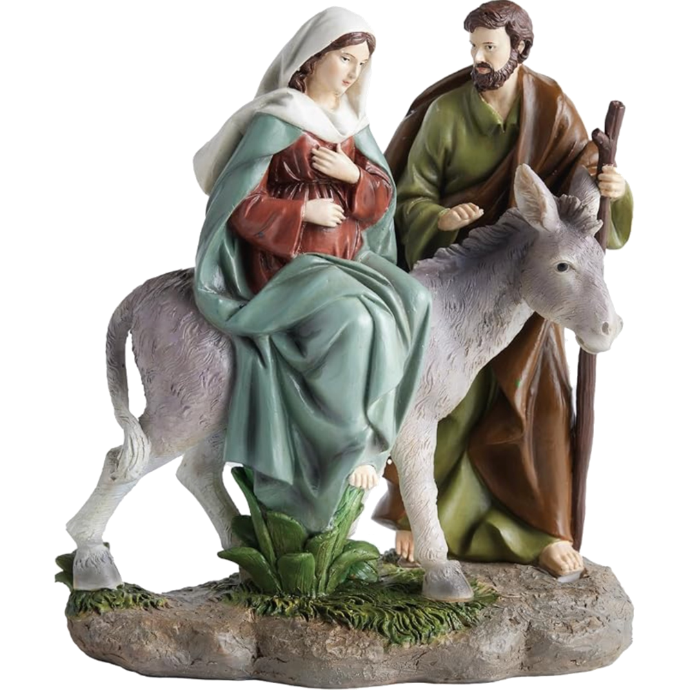 Journey to Bethlehem Holy Family Nativity Figurine,  Journey to Bethlehem Holy Family Nativity Figurine