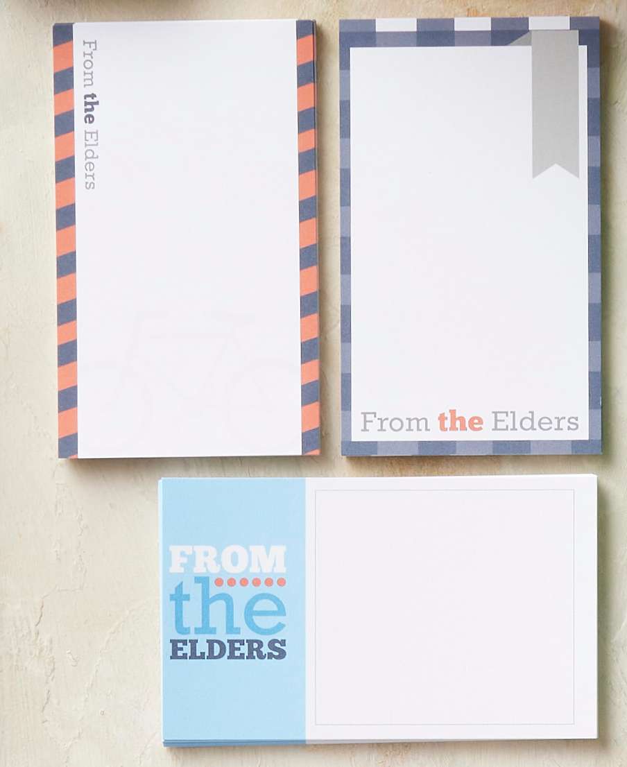 From the Elders Note Cards, , large