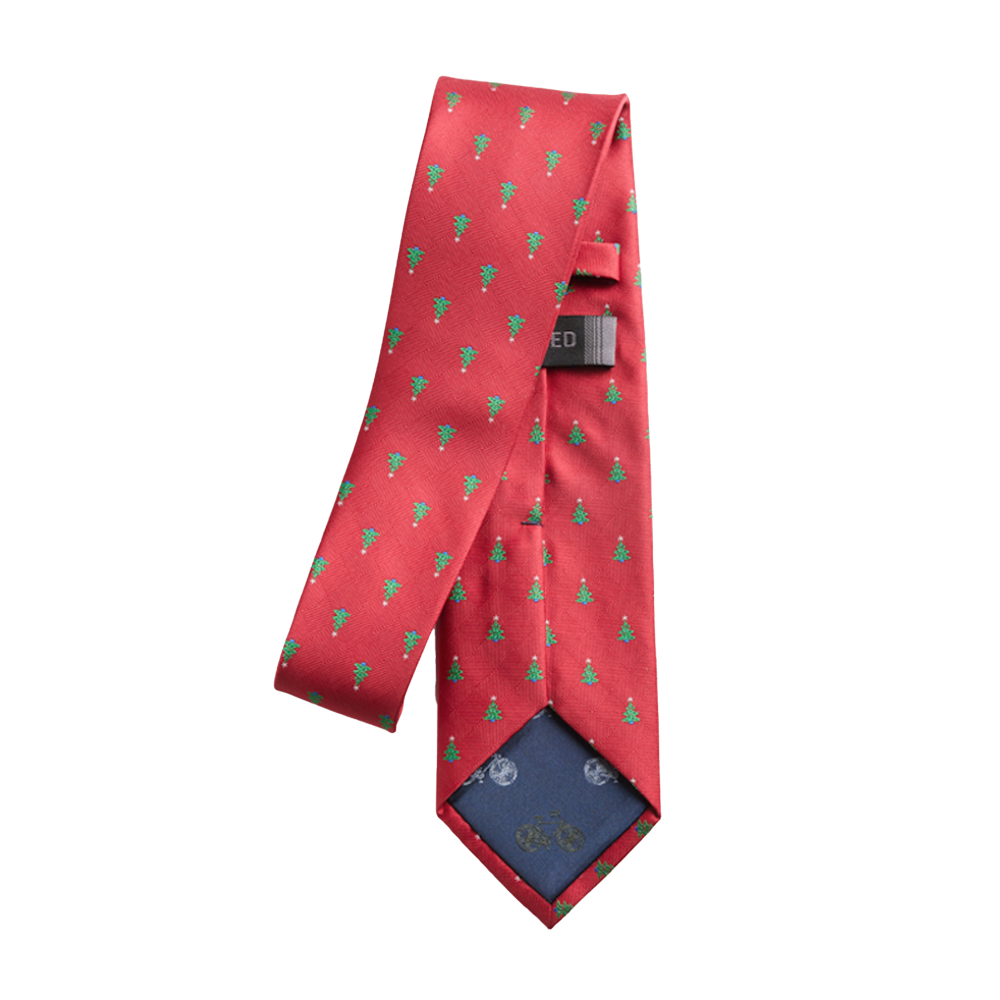 O Tannenbaum Men's Polyester Necktie, , large