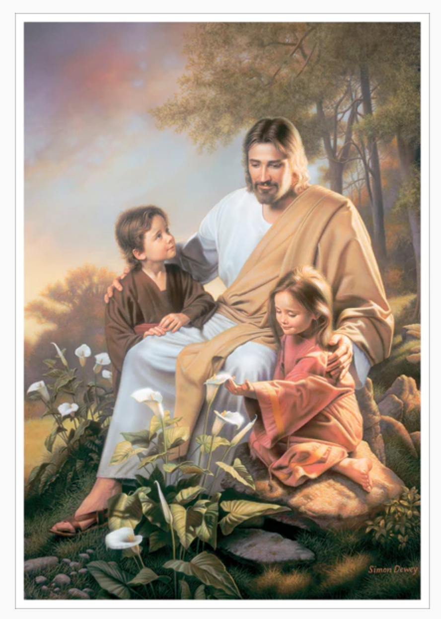 Consider the Lilies Print