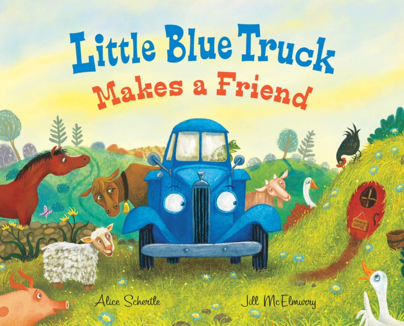 Little Blue Truck Makes a Friend, , large image number 0