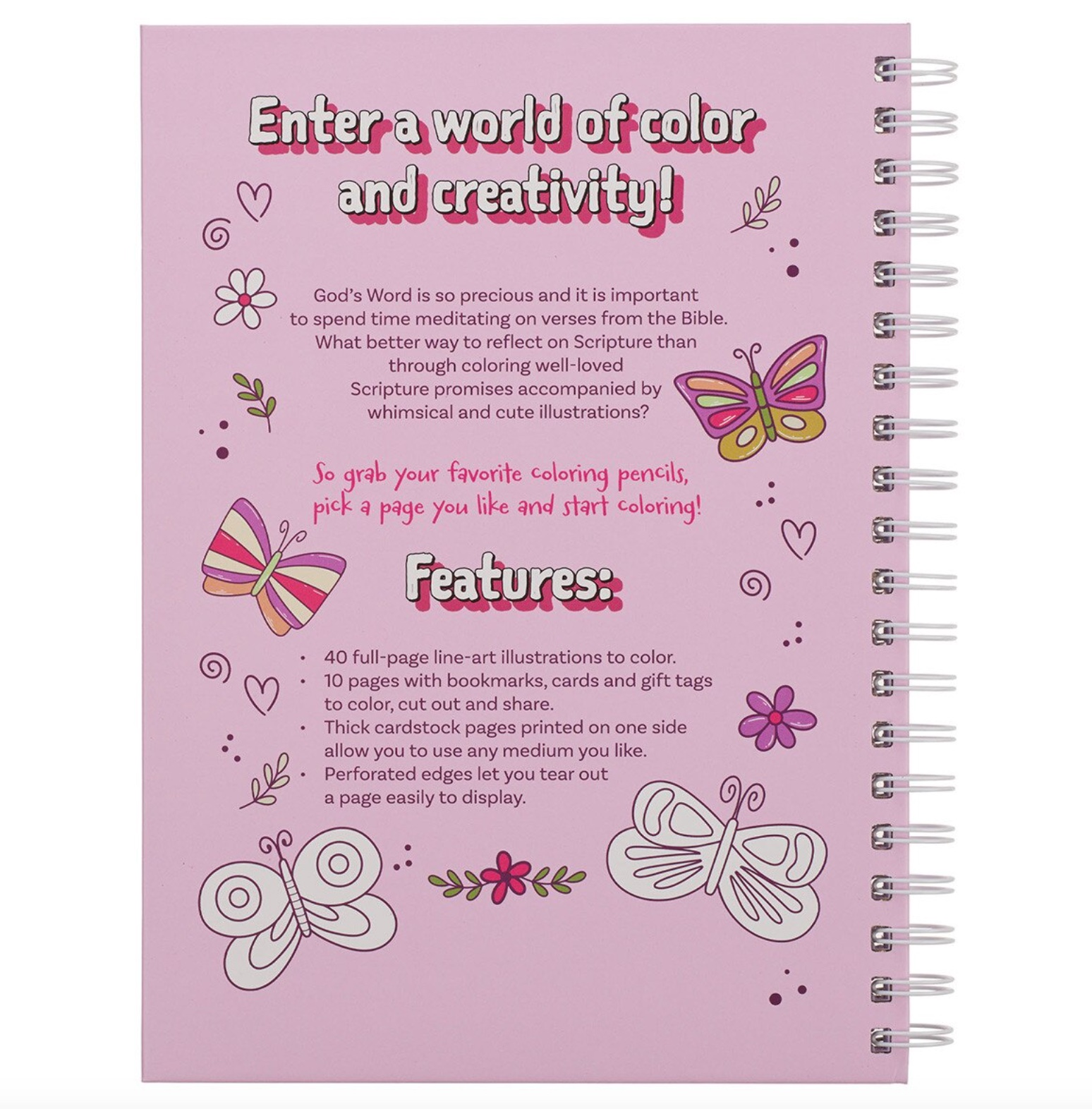 My Favorite Bible Verses Coloring for Girls, , large image number 3