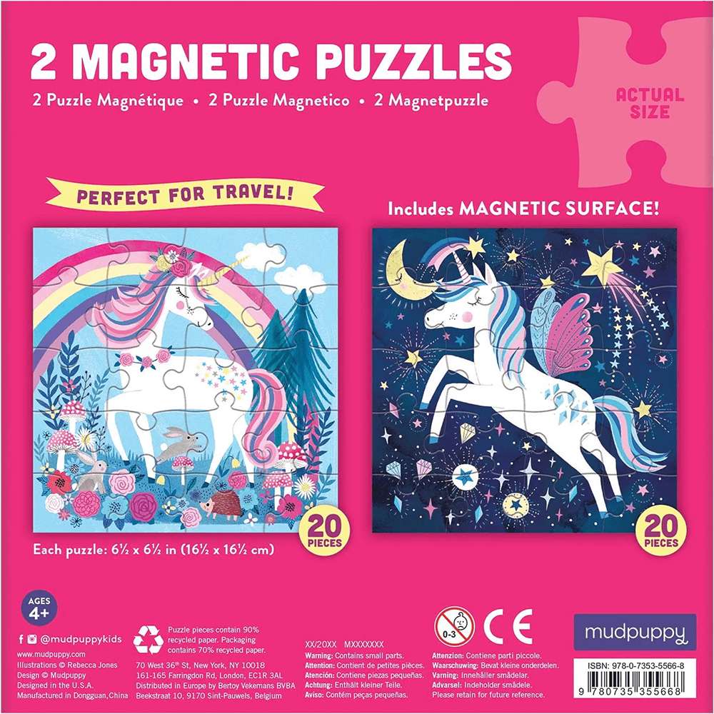Magical Unicorn Magnetic Puzzles, , large