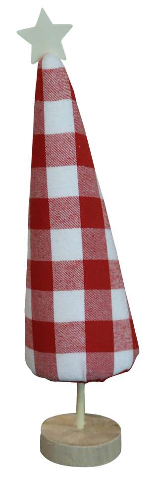 Plaid Fabric Tree