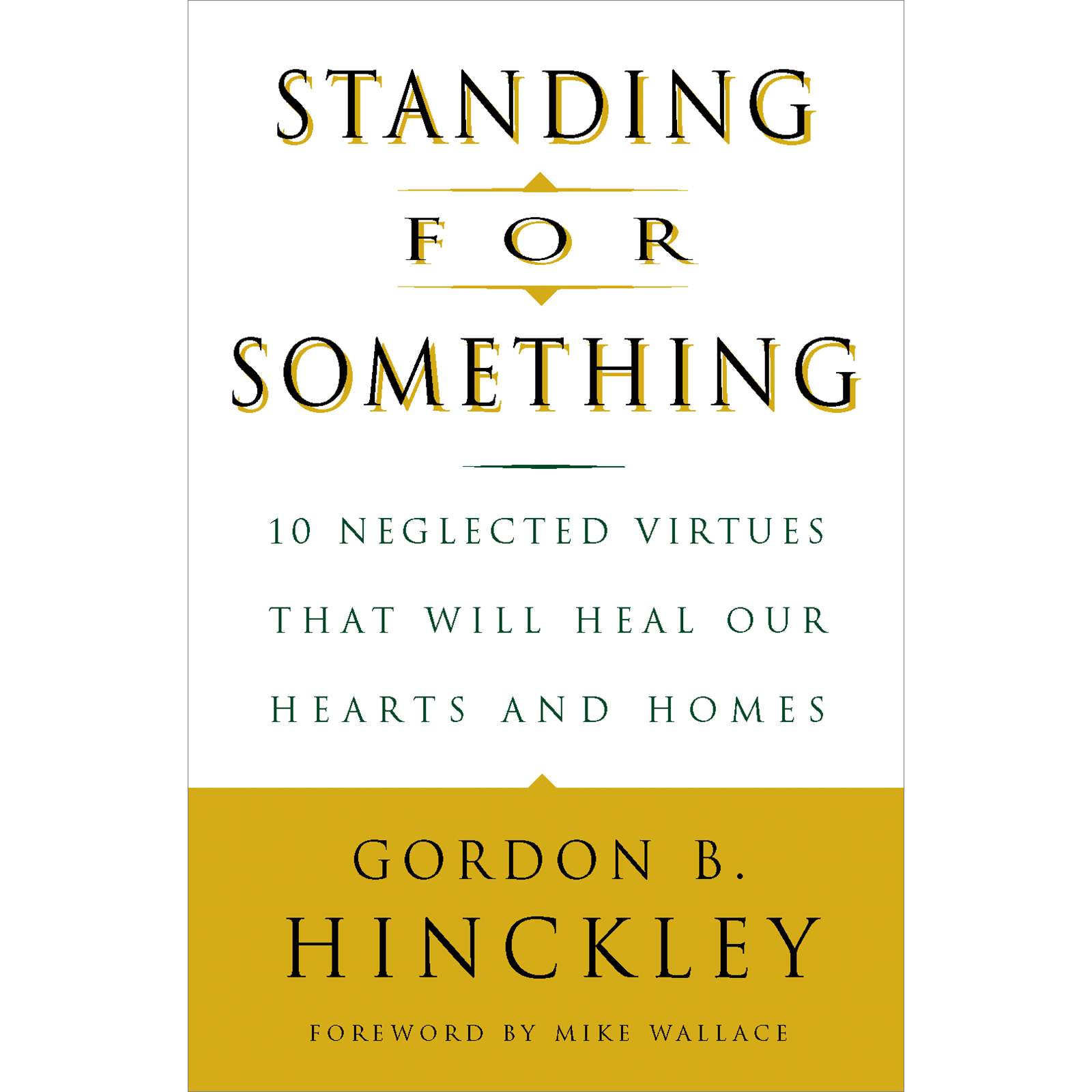 Standing for Something