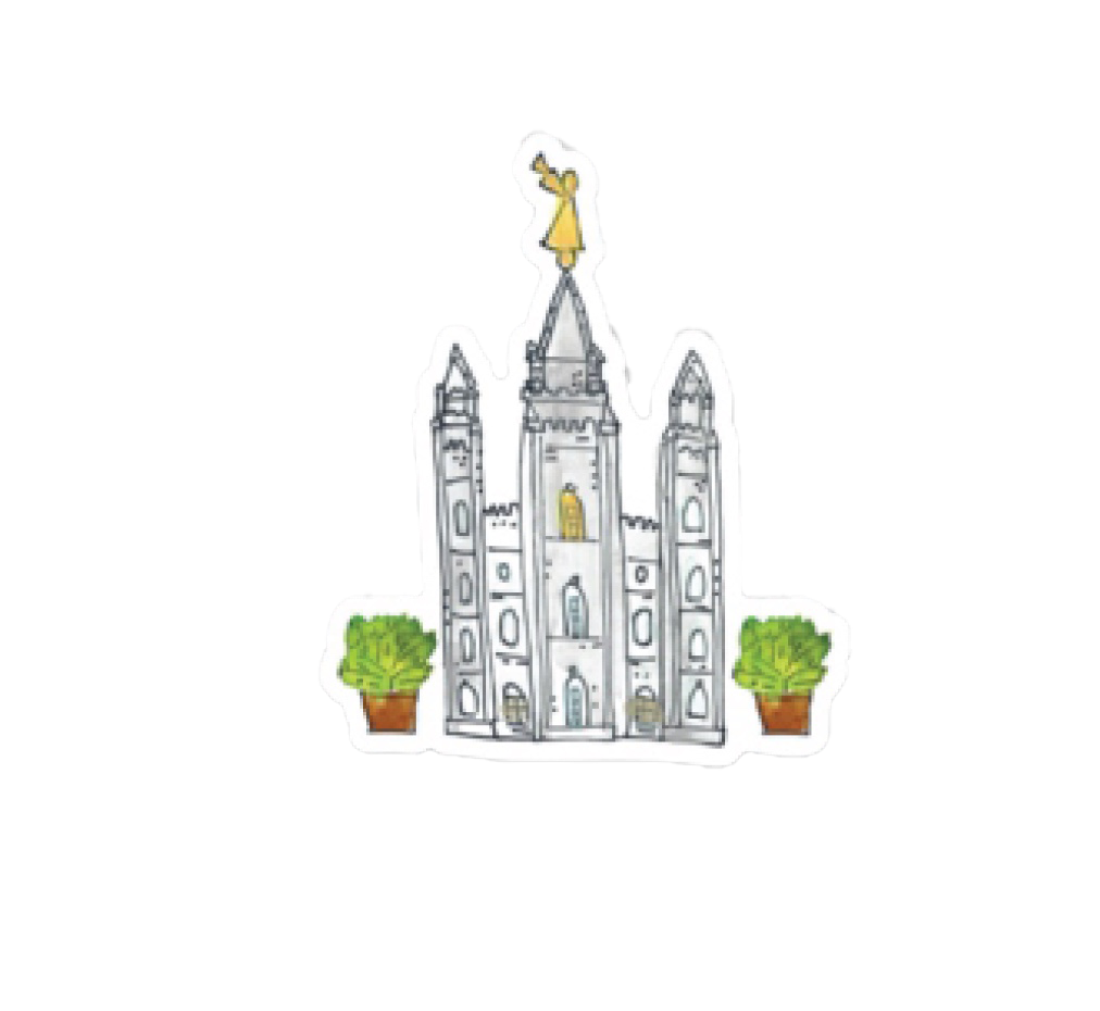 Salt Lake Temple Sticker
