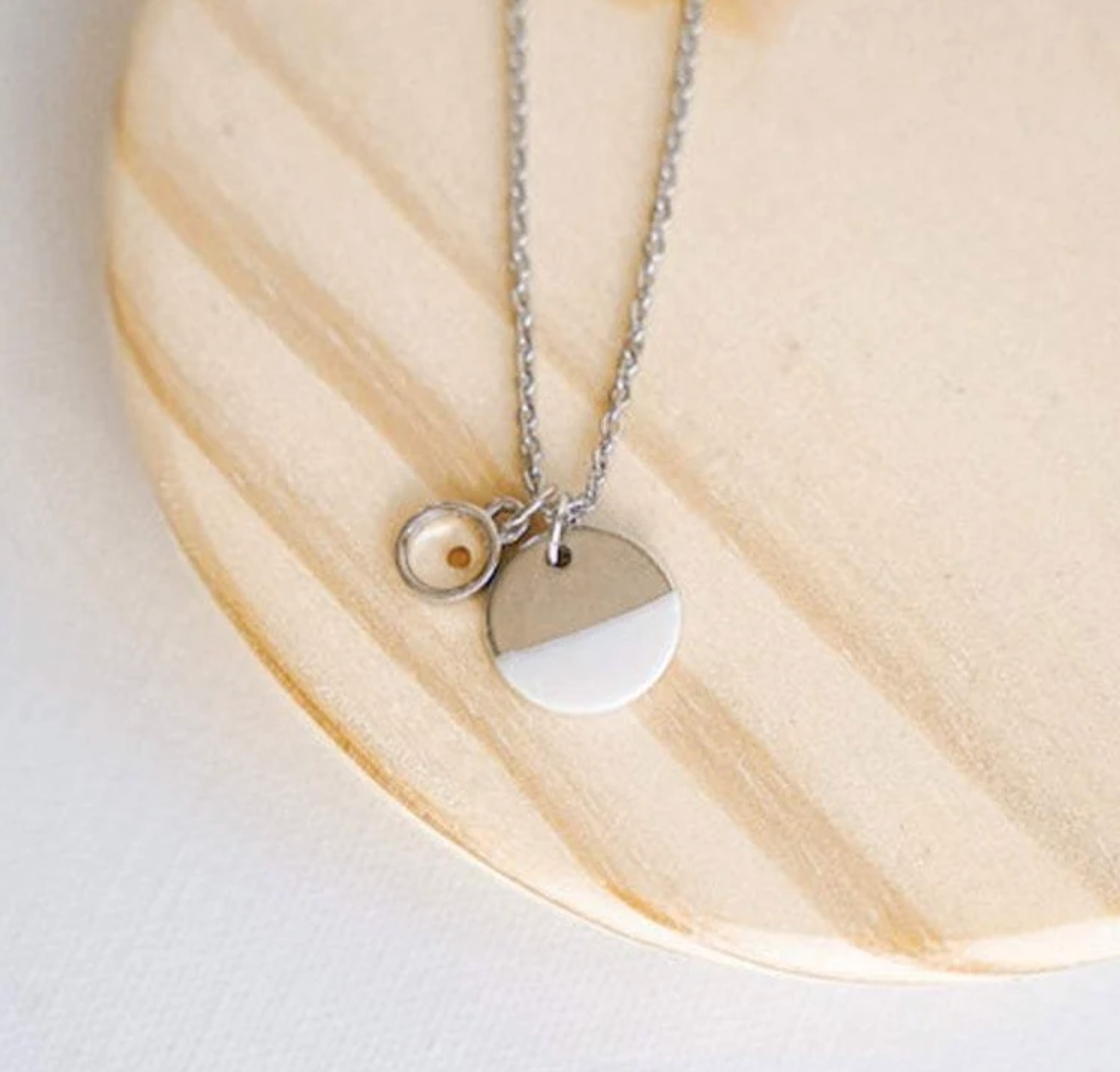 Mustard Seed Dipped Necklace