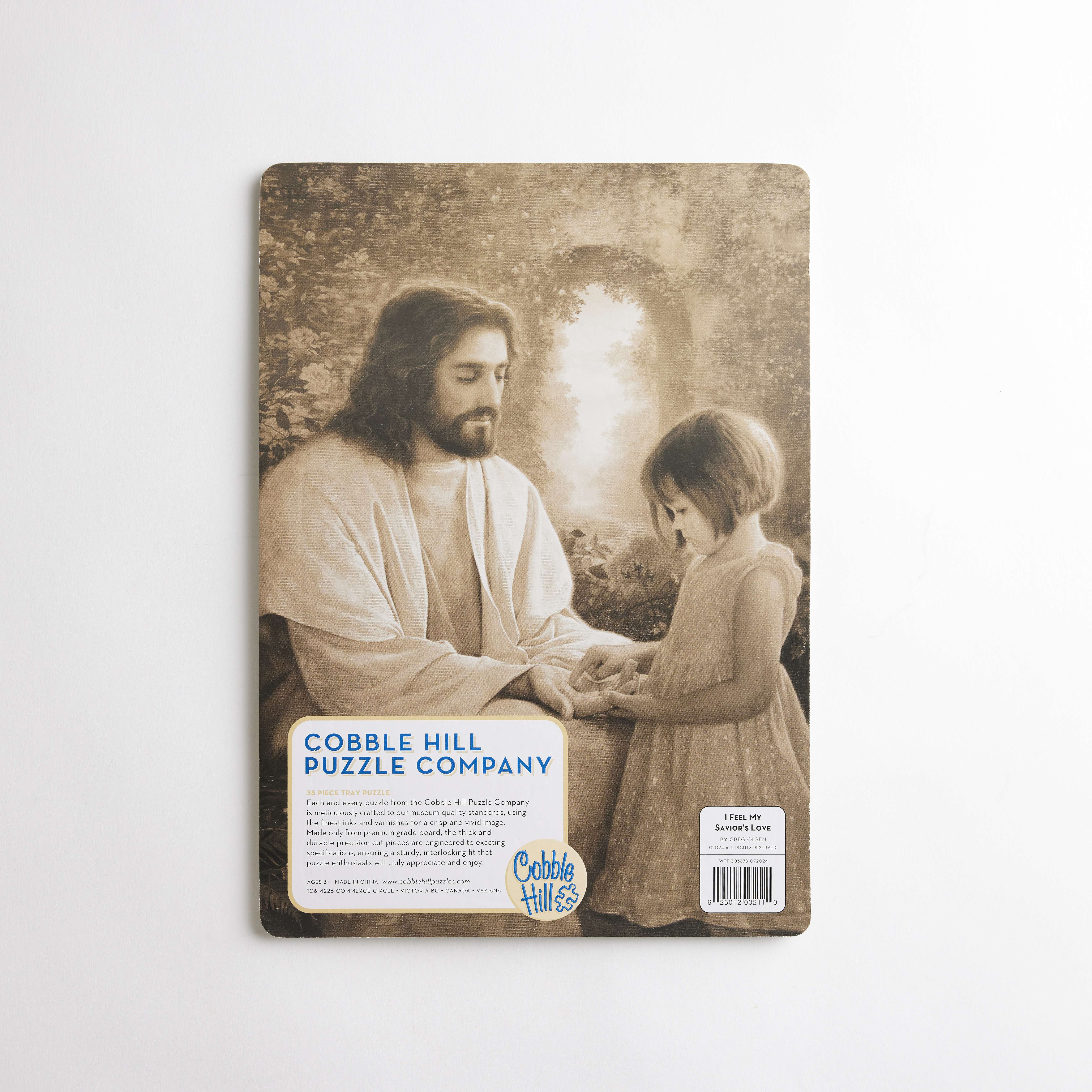 I Feel My Savior's Love 35 Piece Tray Puzzle, , large