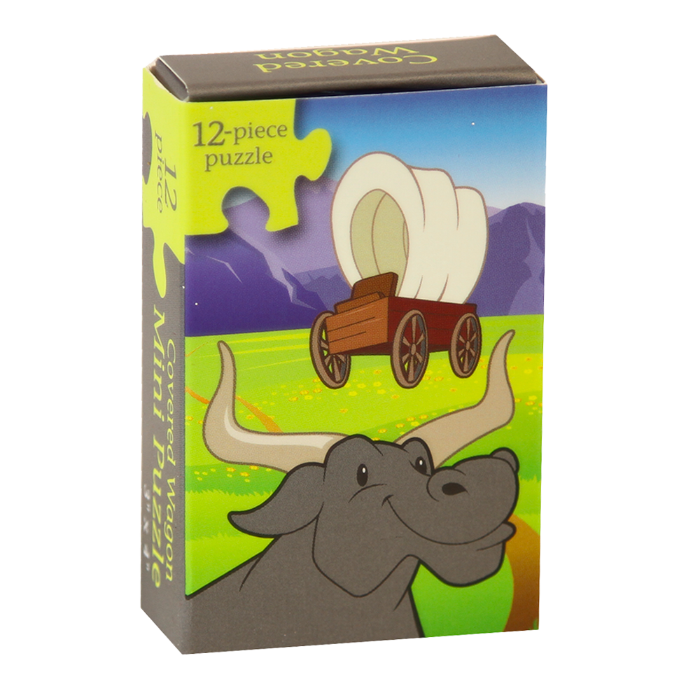 Covered Wagon Mini Puzzle, , large image number 0