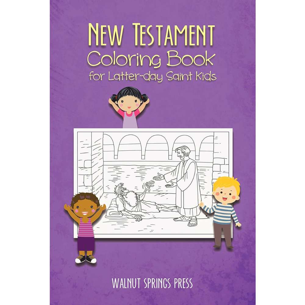 New Testament Coloring Book for Latter-day Saint Kids, , large image number 0