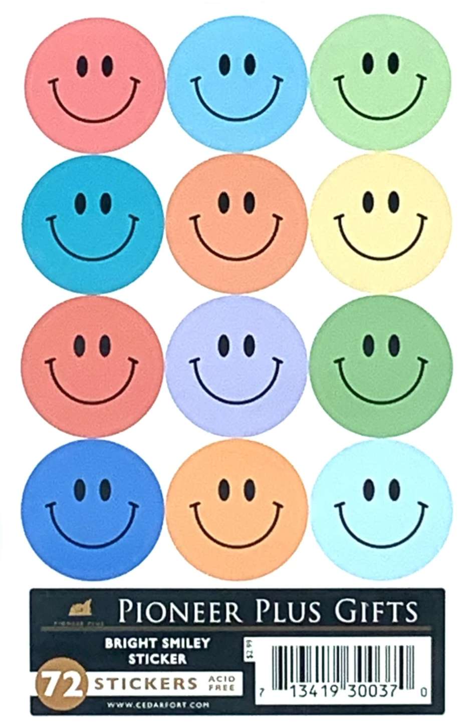 Bright Smiley Stickers