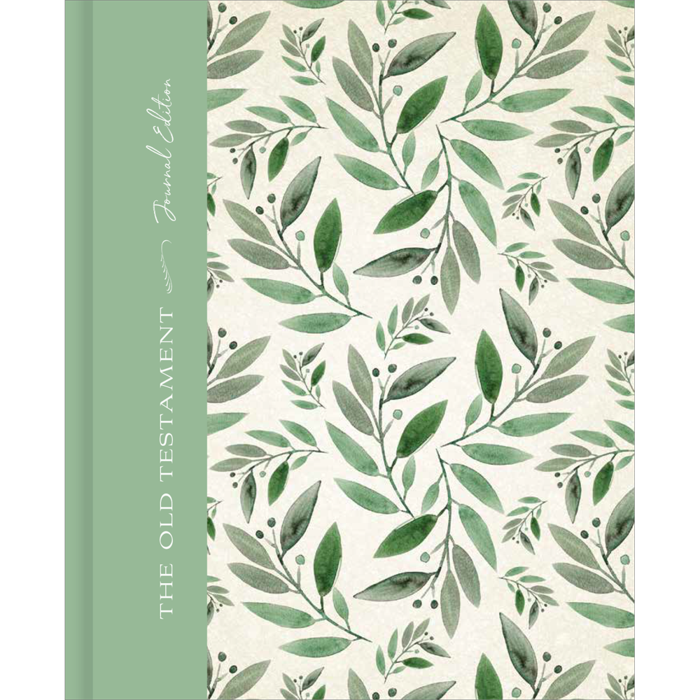 The Old Testament, Journal Edition, Green Floral (No Index),  The Old Testament, Journal Edition, Green Floral (No Index)