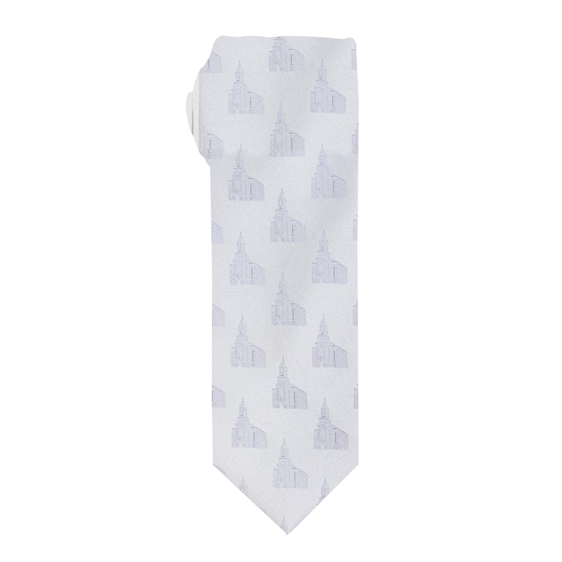 Men's Cedar City Temple Necktie, , large image number 3