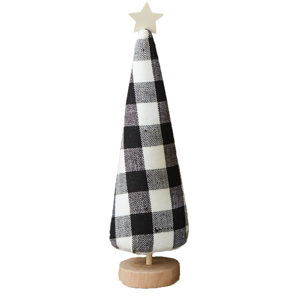 Plaid Fabric Tree, , large