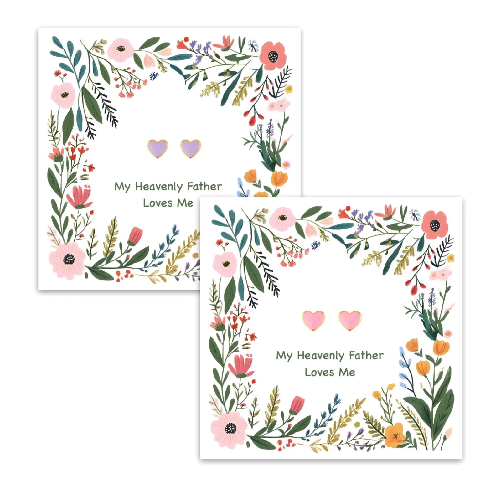 Heavenly Father Loves Me Earrings