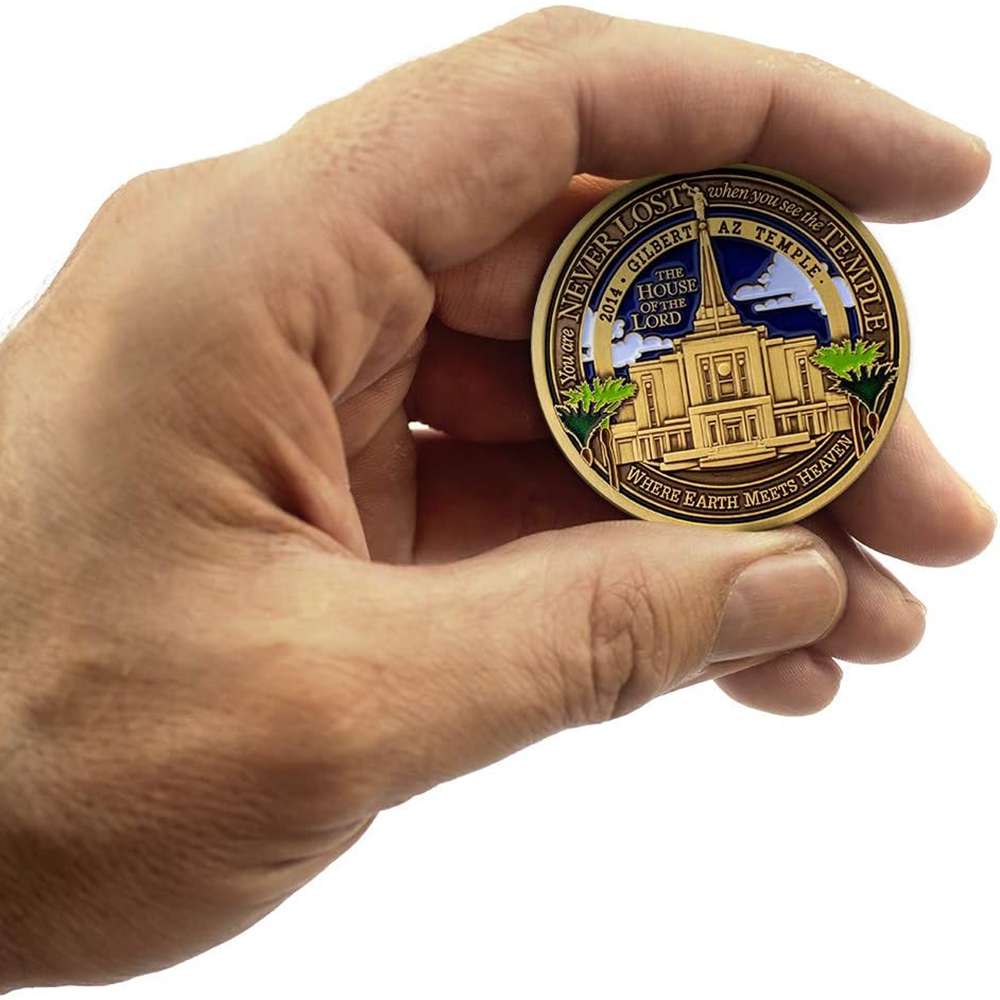 Gilbert Arizona Temple Medallion Coin, , large image number 5