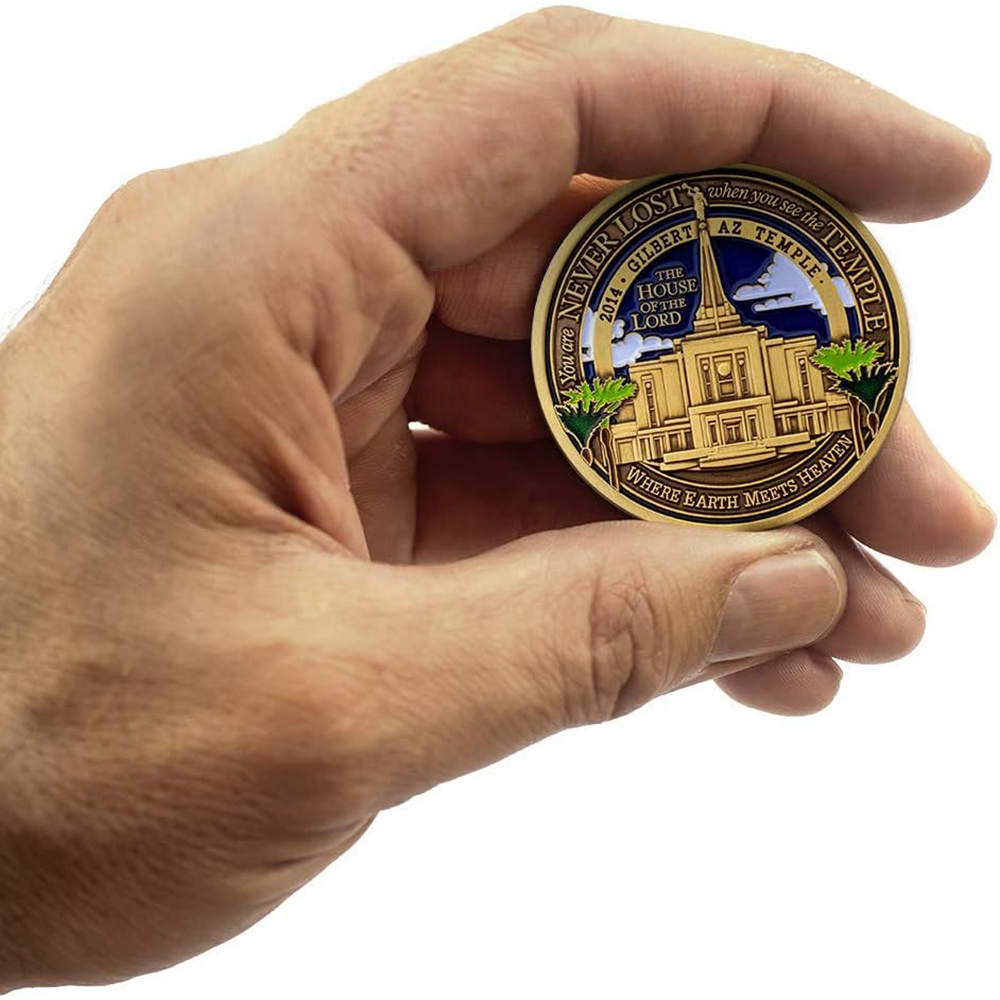 Gilbert Arizona Temple Medallion Coin, , large image number 5