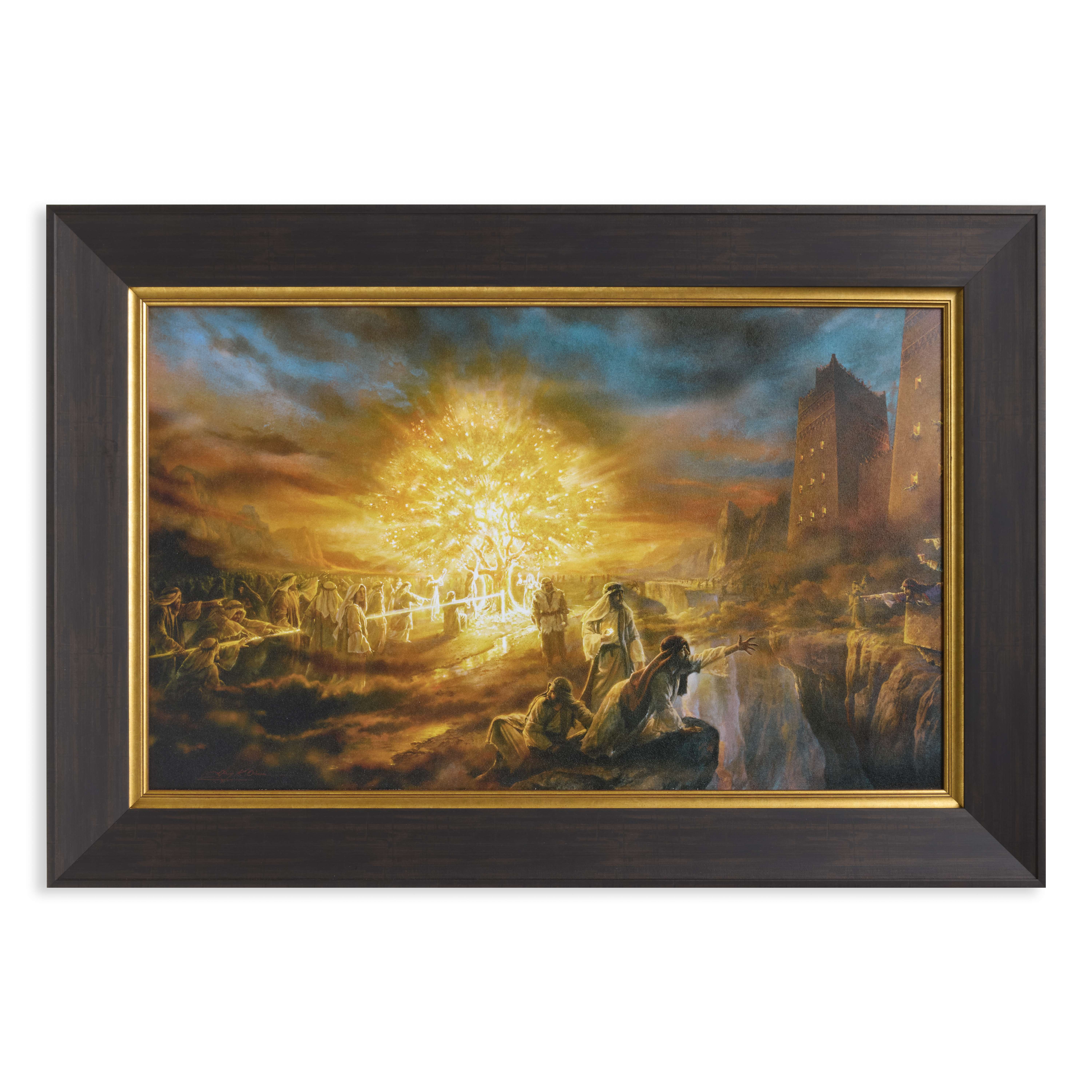 The Tree of Life (30x44 Framed Canvas Print)