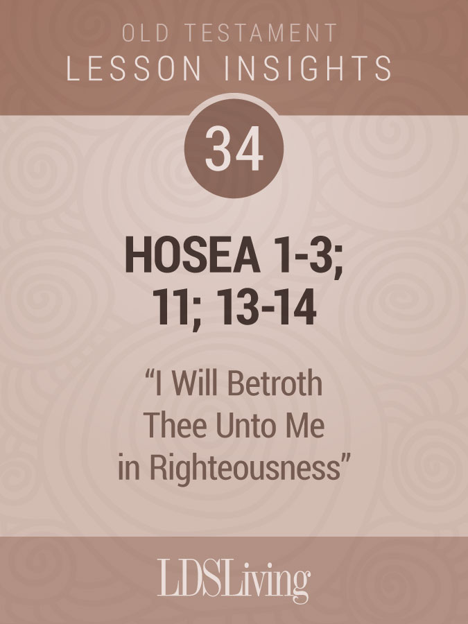 Lesson Insights Old Testament #34