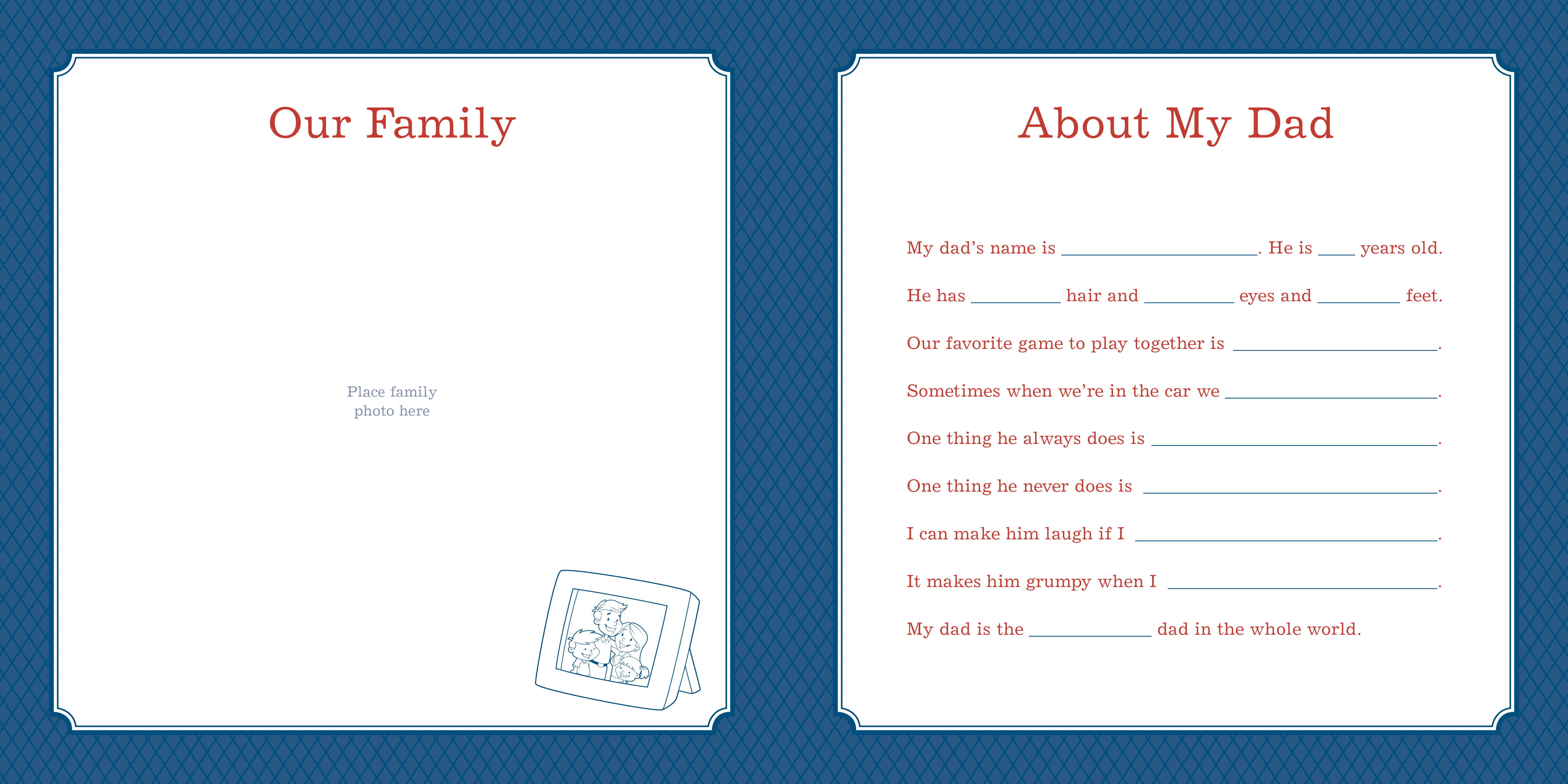 My Dad Activity Journal, , large image number 1