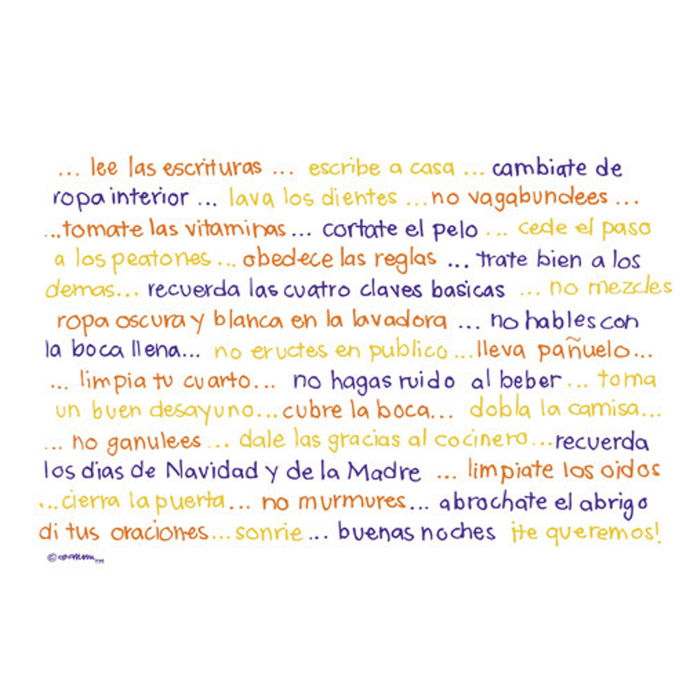 Spanish Pillowcase Missionary,  Spanish Pillowcase Missionary