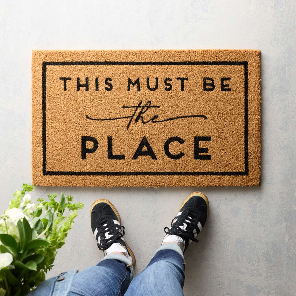Must Be the Place Welcome Mat, , large image number 2