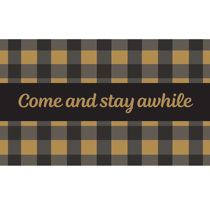 Come and Stay Welcome Mat