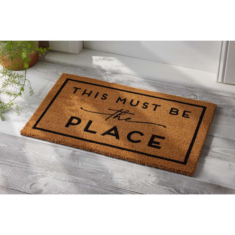 Must Be the Place Welcome Mat, , large