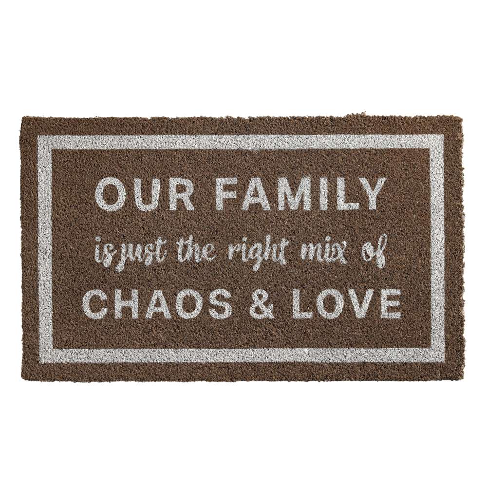 Chaos and Love Welcome Mat