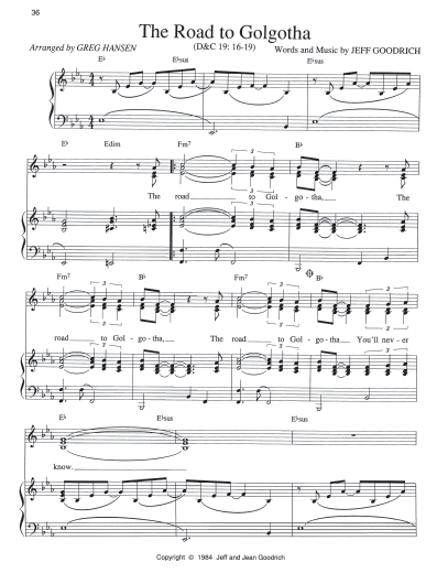 The Road to Golgotha