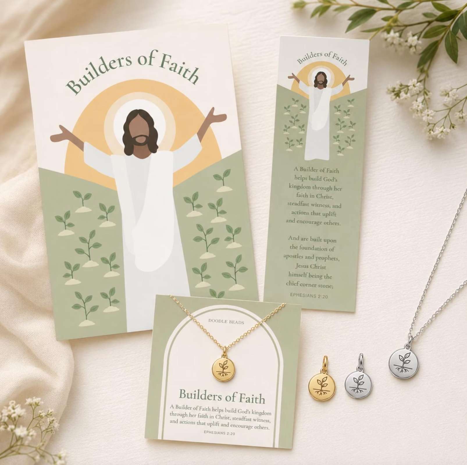 Builders of Faith Bookmark, , large