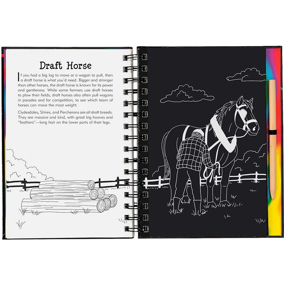 Horses Scratch And Sketch, , large image number 2