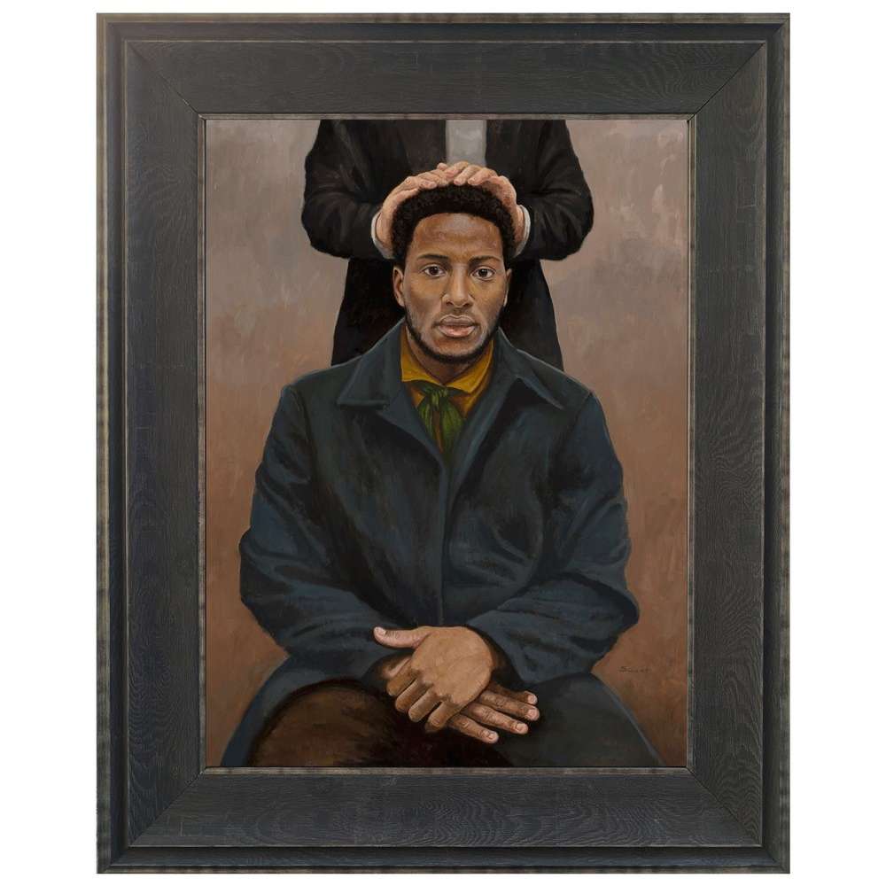 The Ordination of Q. Walker Lewis (16x21 Framed Art Size)