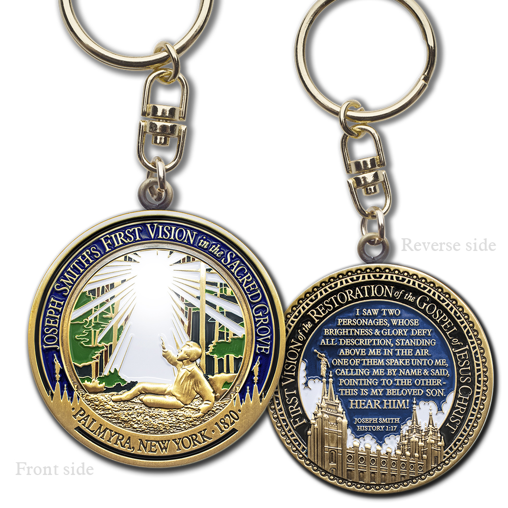 Joseph Smith First Vision Keyring - TREASURES COIN | Deseret Book